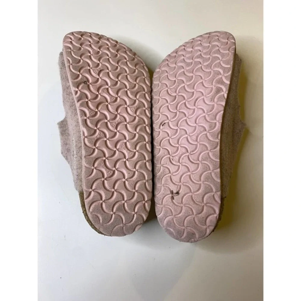 BIRKENSTOCK Arizona Happy Lamb Kids Wool Pink size‎ 1-1.5 US/32EU